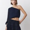 Blusa Asimetrica Choker