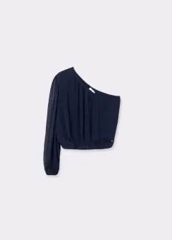Blusa Asimetrica Choker