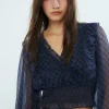Blusa Cruzada Volantes
