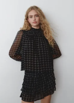 Blusa Cuello Alto