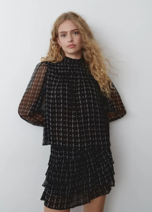 Blusa Cuello Alto