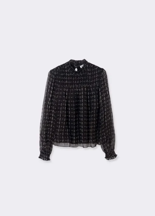 Blusa Cuello Alto