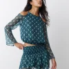 Blusa Hombro Descubierto Ikat
