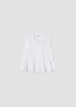 Blusa Smock Sin Mangas