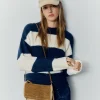 Bolso Doblefaz Acolchado Tachas Piel