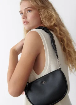 Bolso Media Luna Asa Arrugada