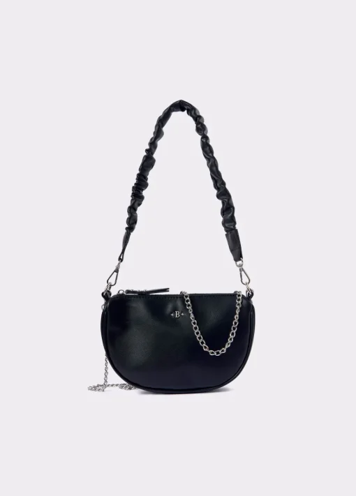 Bolso Media Luna Asa Arrugada
