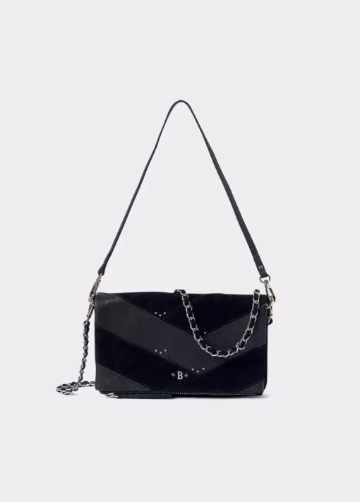Bolso Solapa Patchwork Piel