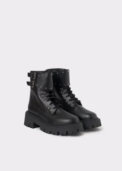 Bota Acordonada Tachas