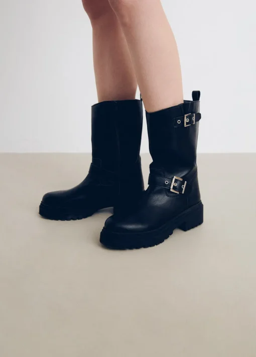 Bota Motera Hebillas