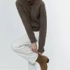 Botin Tachas Talon Piel