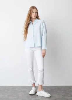 Camisa Basica Celeste