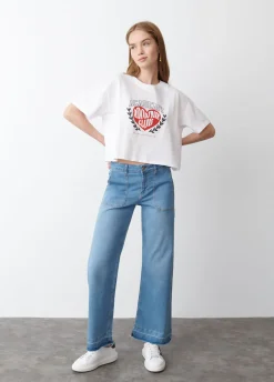 Camiseta Estampado Corazon