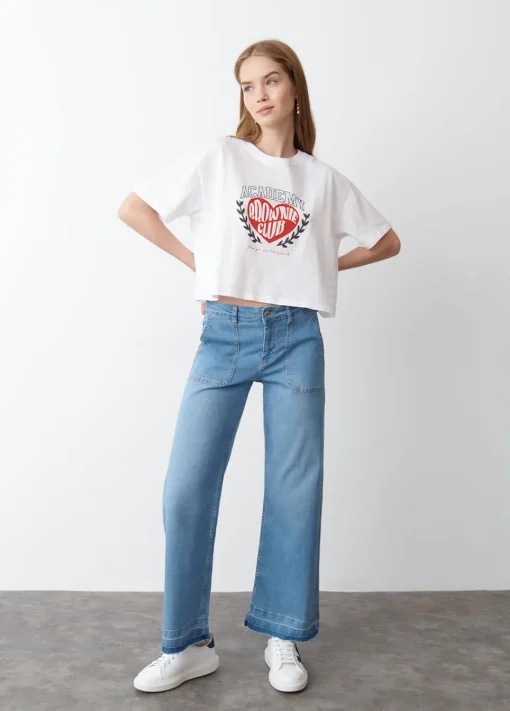 Camiseta Estampado Corazon
