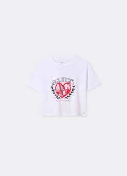 Camiseta Estampado Corazon