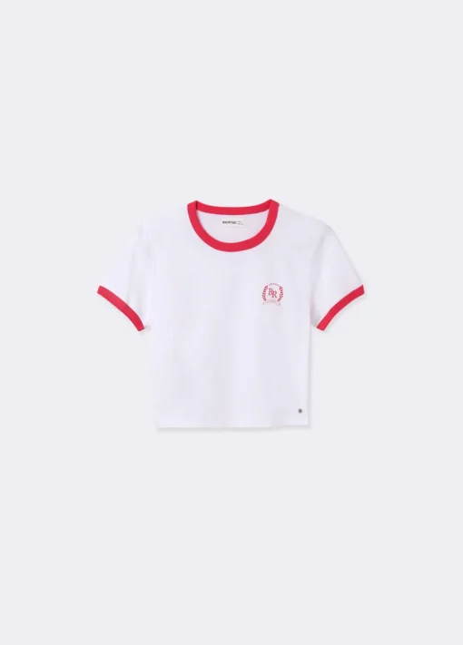 Camiseta Manga Corta Contraste
