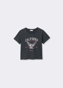 Camiseta Print Aguila Manga Corta