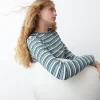 Camiseta Rayas Cut Out
