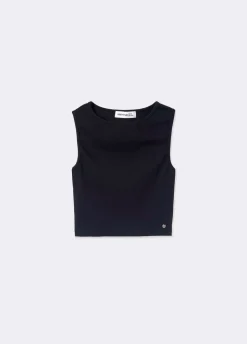 Camiseta Sin Manga Negra