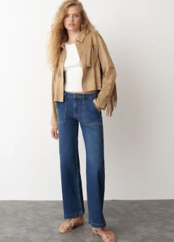 Cazadora Flecos Y Tachas