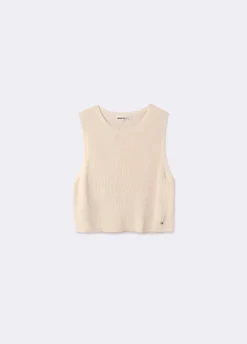 Chaleco Cuello Redondo Punto