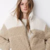 Chaqueta Polar Cremallera Contraste