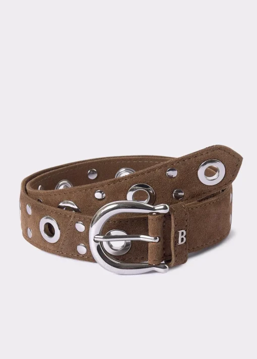 Cinturon Eyelets Piel