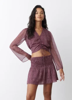 Falda Cintura Smock