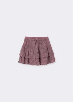 Falda Jaretas Volantes