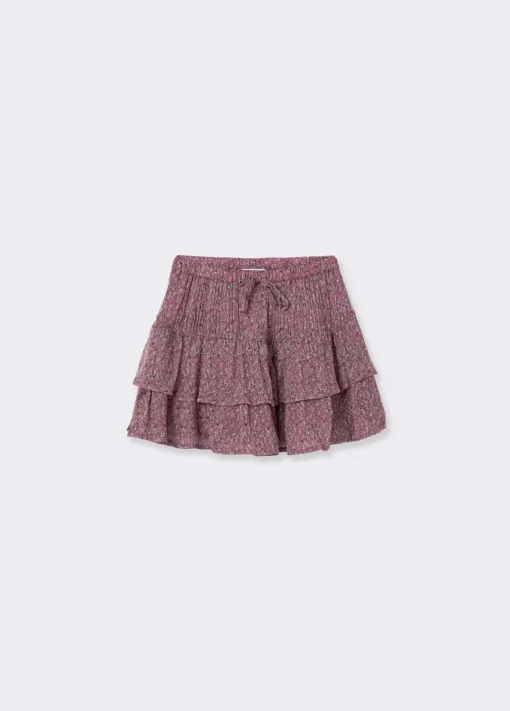Falda Jaretas Volantes