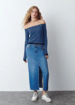 Falda Larga Twill