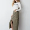 Falda Larga Twill