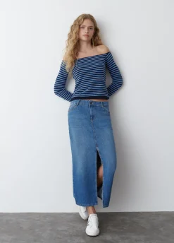 Falda Larga Twill