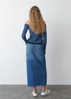 Falda Larga Twill