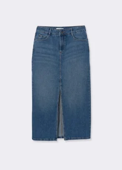 Falda Larga Twill