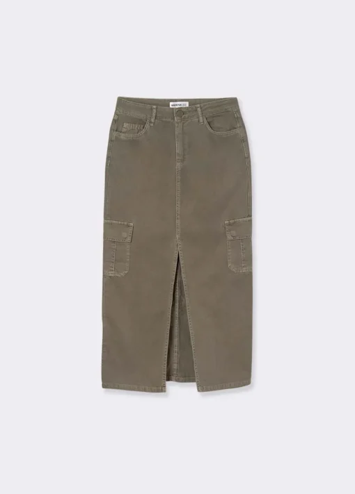Falda Larga Twill