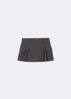 Falda Mini Tablas Raya Diplomatica