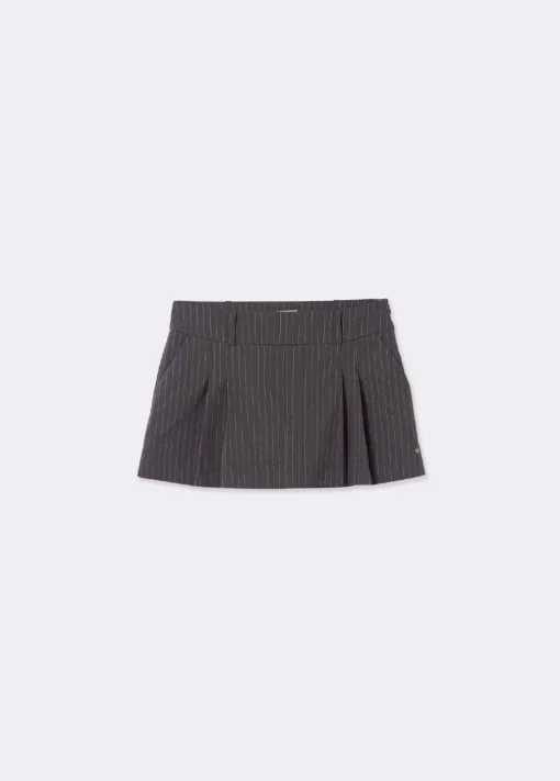 Falda Mini Tablas Raya Diplomatica