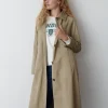 Gabardina Larga Cuello Pana