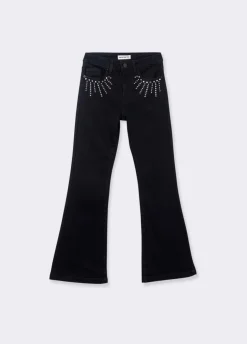 Jeans Campana Tachas