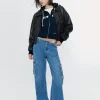 Jeans Cargo Bajo Cintura