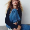 Jeans Culotte Botones Frontales