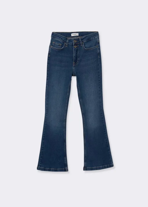 Jeans Flare Cropped