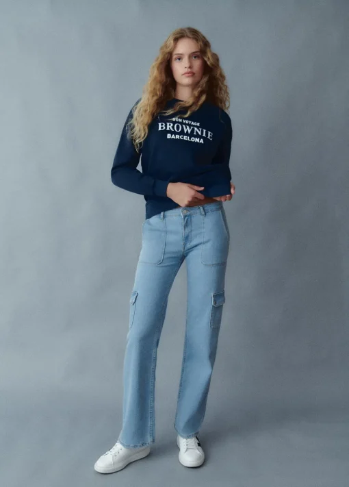 Jeans Recto Cargo