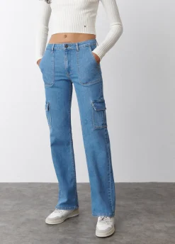 Jeans Recto Cargo