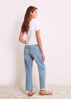Jeans Recto Cinco Bolsillos