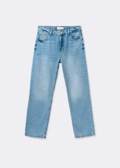 Jeans Recto Cinco Bolsillos