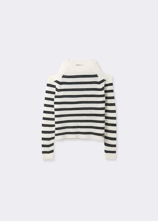 Jersey Aperturas Hombros Rayas