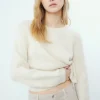 Jersey Cropped Basico Cuello Redondo