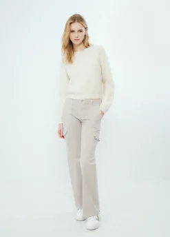 Jersey Cropped Basico Cuello Redondo